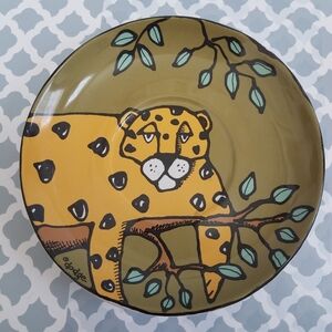 Ursula Dodge Endangered Species Cat Saucer Only